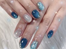 キューセブンネイルラウンジ ららぽーと立川立飛店(Q7 NailLounge)/スタッフ限定デザイン☆