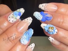 ルグランブルー(le grand bleu)の雰囲気（アートもフォルムも丁寧に施術いたします◎）