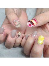 ワイズビューティー 広島立町店(y's beauty)/４本アート￥6480