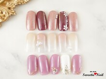 スウィーティーネイル 本厚木駅前店(Sweetie Nail)/秋限定☆ハンド定額コース￥7700