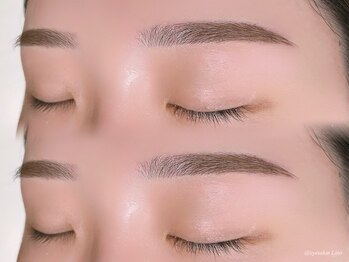リノ(Lino)の写真/《まつ毛・アイブロウ同時施術OK★》眉を整え一気に垢抜け♪お顔のトータルケアは当店にお任せください◎