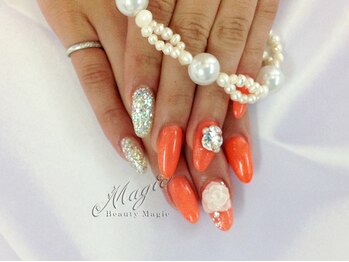 ネイルサロン ビューティーマジック 川口店/ ビビットカラーネイル