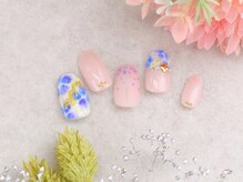 ソウ 難波店 nail salon Sou/ぼかし紫陽花nail