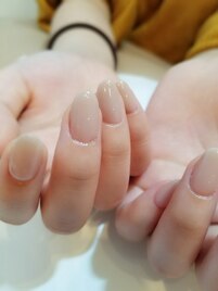 ヌーディーカラーネイル