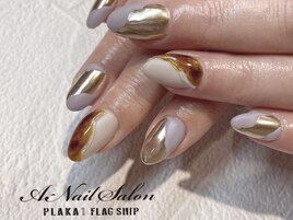ニュアンスべっ甲nail