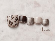 アイネイルズ 横浜EAST店(I-nails)/レオパードマグネットミラー