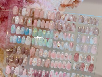 チアフルチア バイ リッチネイル(CheerfulCheer by Ricci nail)の写真/《Jr.ネイリスト担当の定額ネイル》他店付替オフ無料！カラー変更OK☆定額ネイルでお財布にも優しい♪