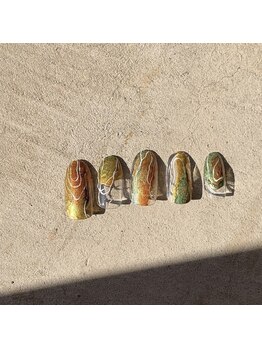 苑琳爪工(erin nail)/クリアニュアンスネイル