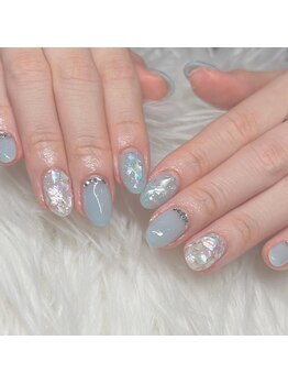 ラズライト(Laslight)/シェルx水色