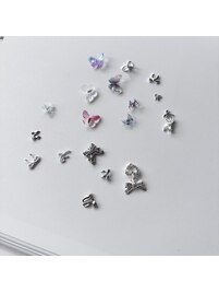 パーツ/リボン/蝶/キラキラ