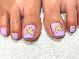 ワンポイントデザインネイル