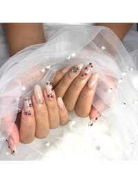 さくらんぼネイル