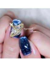 たゆ ネイル(たゆnail)/デカパーツきらきら派手ネイル