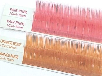 ミニョンアイラッシュデザインサロン 金剛店/フラットマットラッシュカラー♪