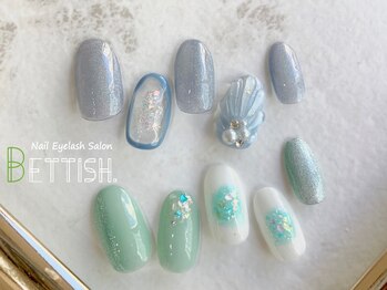 ネイルアイラッシュサロン ベティッシュ 桜木町店(Nail Eyelash Salon BETTISH)/8月キャンペーンコース☆