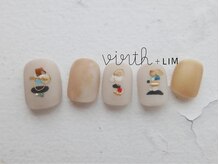 バースプラスリム(virth+LIM)/《Nail》成人式オーダーチップ