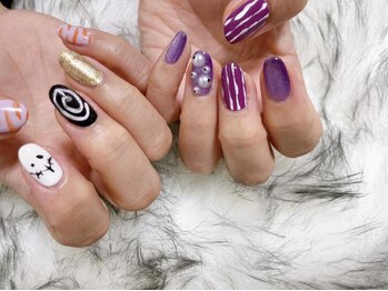 キキネイル たまプラーザ店(kikinail)/ハロウィンネイル やり放題