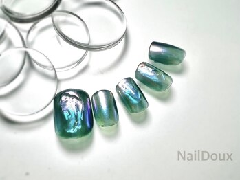 ネイル ドゥ 岡山駅前店(Nail Doux)/サマードロップネイル