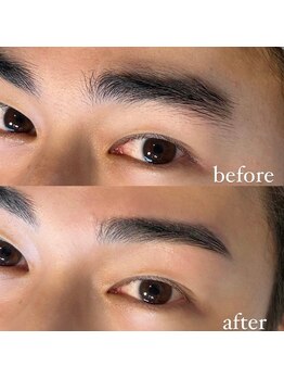 アイグラッド(eyeglad)/メンズ　アイブロウスタイリング