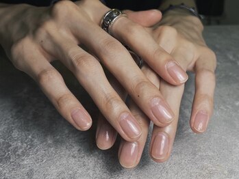 オムネイル 渋谷(HOMME NAIL)/クリアジェル ¥3.800