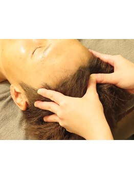 ヘッドスパで癒されたい