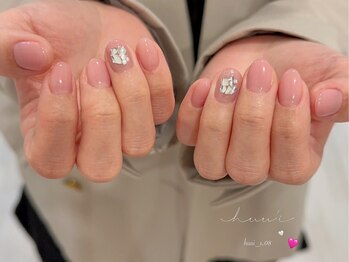 フューイ(huu‘i)/シンプルワンカラー×ストーン