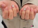 シンプルワンカラー×ストーン