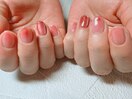 重くならない赤nail