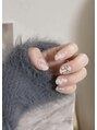 ローブ ネイル アイラッシュ(LOAVE NAIL EYELASH) お客様の愛犬の落書きネイルです