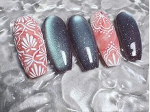 リュクネイル 拝島店(RyukuNail)/モロッカンタイル風ネイル