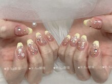 エムプラスネイル 新宿(M+Nail)/フレンチネイル