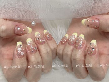 エムプラスネイル 新宿(M+Nail)/フレンチネイル