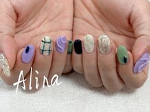 エリナネイルサロン池袋(Alina Nail Salon)/持ち込みデザイン