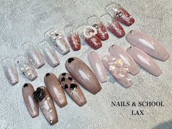 ラックス 神戸元町(LAX)の写真/とびきり可愛いネイルでオシャレをランクアップ！ちゅるんカラーの韓国ネイル♪7000円