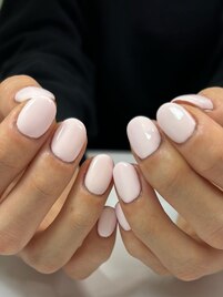 ベイビーピンクネイル