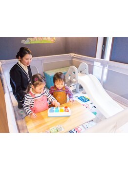 お子様同伴OKのサロン