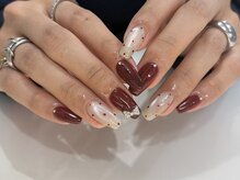 アイネイルズ 心斎橋店(I-nails)/【Lica】ボルドー デザイン 