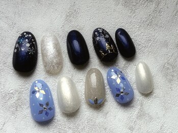 ピアシェ(Piache)/クリスマスアートネイルサンプル