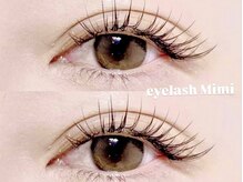 アイラッシュミミ(eyelash Mimi)の雰囲気（お目元の形に合わせて1mm単位で長さとボリュームを調整します！）