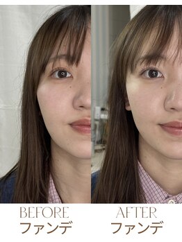 ユカ(YUKA)の写真/【本当に似合うコスメに出会える！】プロのパーソナルカラー診断＆肌色を活かしたナチュラルメイク体験付き