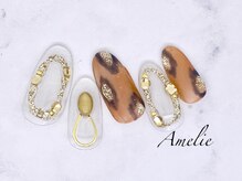 アメリ(Amelie)/クリア/ストーン/ペイント
