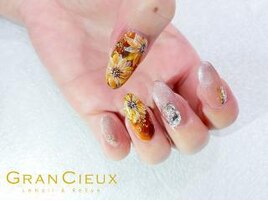 大人フラワーネイル☆