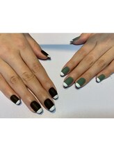 ビビ(ViVi)/マットフレンチデザイン♪