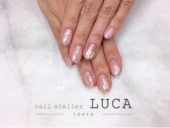 ネイルアトリエルカ(nail atelier LUCA)/W-62 オーロラキャンディネイル