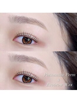 ローリーアイ 原宿/まつ毛パーマとアイブロウWAX