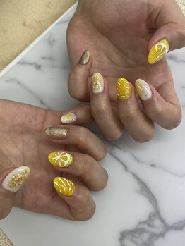ネイルダウン(NAIL DOWN)/レモンネイル
