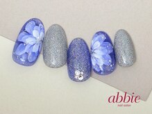 ネイルサロン アビー 宮益坂店(abbie)/ガラスフラワー◇¥13035