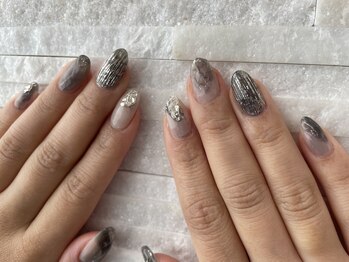 ボージュ バイ ルアナネイル(BeauJu by Luana Nail)/モノトーンネイル