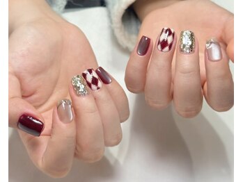 ジュジュネイルサロン 渋谷(JUJU NAIL SALON)/ツイードアート