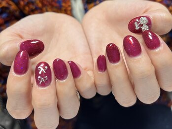 ディエム(diem.)/キラキラさくらんぼパーツ